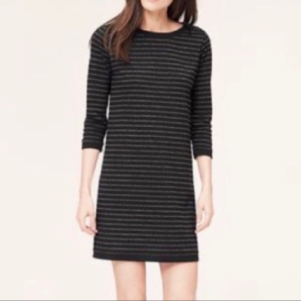 LOFT Striped Dress